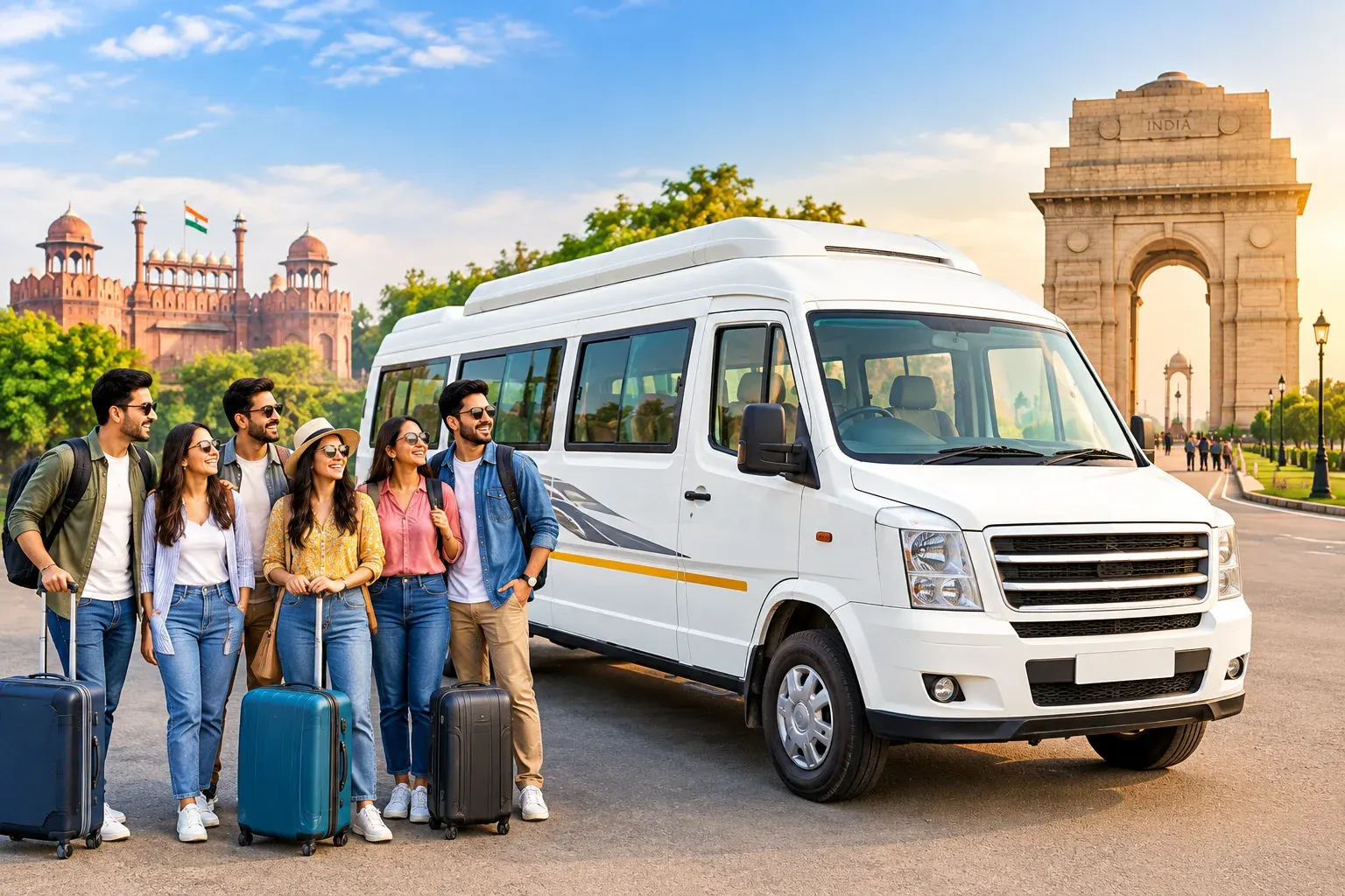 tempo traveller rentals